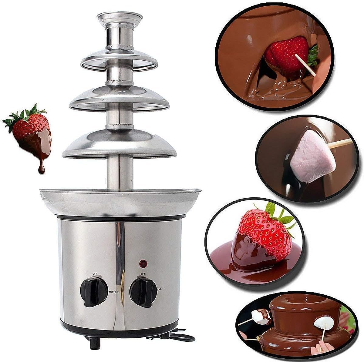 Chocolade fontein huren voor kinderfeestje